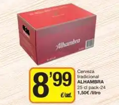 Economy Cash Alhambra - cerveza tradicional oferta