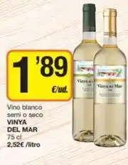Economy Cash Viña del mar - vino blanco semi o seco oferta