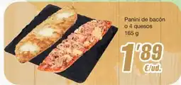 SPAR Fragadis Panini - de bacon o 4 quesos oferta