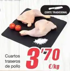SPAR Fragadis Cuartos traseros de pollo oferta