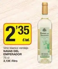 Economy Cash Navas del emperador - vino blanco verdejo oferta