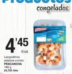 SPAR Fragadis Pescanova - langostinos pelados cocido oferta
