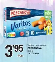 SPAR Fragadis Pescanova - varitas de merluza oferta
