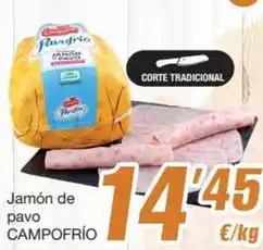 SPAR Fragadis Campofrío - jamon de pavo oferta
