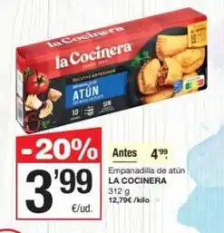 SPAR Fragadis La cocinera - empanadilla de atún oferta