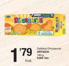 SPAR Fragadis Artiach - galletas dinosaurus oferta