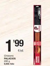 SPAR Fragadis Palacios - chistorra oferta