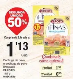 SPAR Fragadis Elpozo - pechuga de pavo o pechuga de pavo braseado oferta