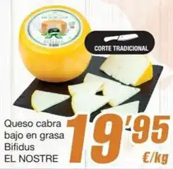 SPAR Fragadis Bifidus - queso cabra bajo en grasa oferta
