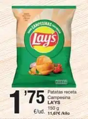 SPAR Fragadis Lay's - patatas receta campesina oferta