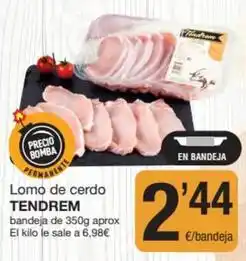 SPAR Fragadis Tendrem - lomo de cerdo oferta