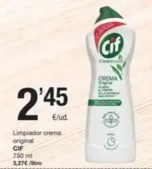 SPAR Fragadis Cif - limpiador crema original oferta