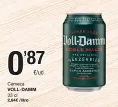 SPAR Fragadis Voll-damm - cerveza oferta