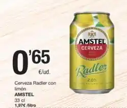 SPAR Fragadis Amstel - cerveza radler con limon oferta