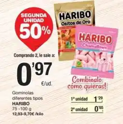 SPAR Fragadis Haribo - gominolas diferentes tipos oferta