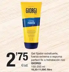 SPAR Fragadis Giorgi - gel fijador extrafuerte oferta
