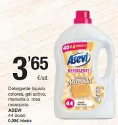 SPAR Fragadis Asevi - detergente liquido colores oferta
