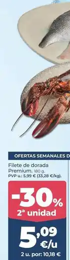 La Sirena Premium - filete de dorada oferta