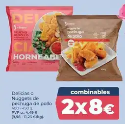 La Sirena Delicias - o nuggets de pechuga de pollo oferta
