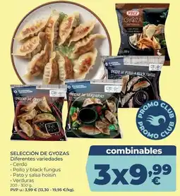 La Sirena Vici - selección de gyozas oferta