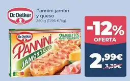 La Sirena Pannini - jamon y queso oferta