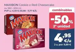 La Sirena Maxibon - cookie o red cheesecake oferta