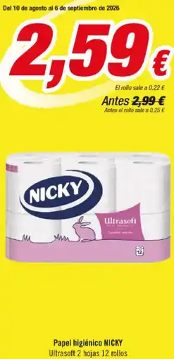 Aquabel Perfumerías Nicky - en todos los productos oferta