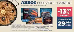 La Sirena Isco - arroz con sabor a verano oferta