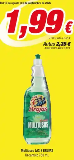 Aquabel Perfumerías Las 3 brujas - multiusos oferta