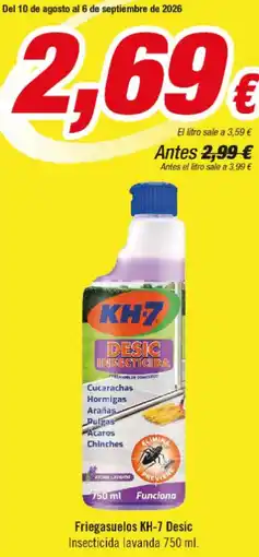 Aquabel Perfumerías Kh-7 - friegasuelos oferta