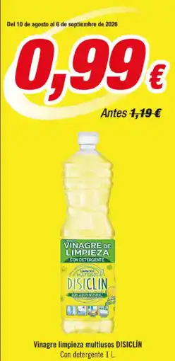 Aquabel Perfumerías Discilin - vinagre limpieza multiuso oferta