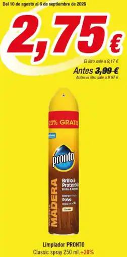 Aquabel Perfumerías Pronto - limpiador oferta
