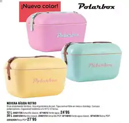 Optimus Polarbox nevera rígida retro oferta