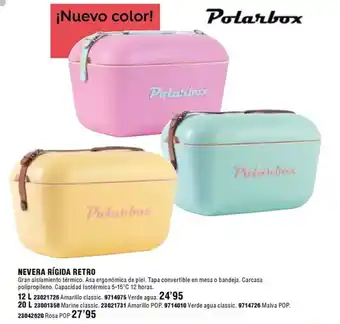 Polarbox nevera rígida retro