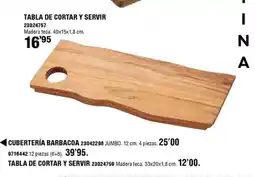 Optimus Tabla de cortar y servir oferta