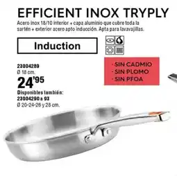 Optimus Efficient Inox Tryply oferta