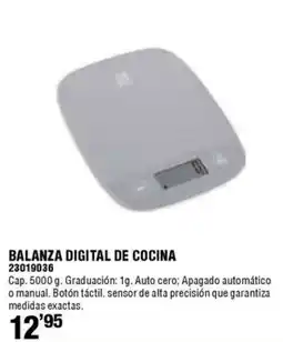 Optimus Balanza digital de cocina oferta