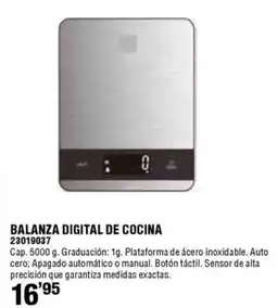 Optimus Balanza digital de cocina oferta