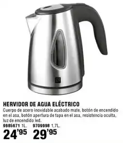 Optimus Hervidor de agua eléctrico oferta