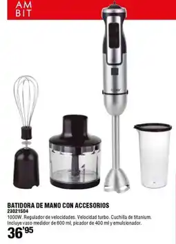 Optimus Ambit batidora de mano con accesorios oferta