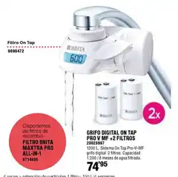 Optimus Brita grifo digital on tap pro v mf oferta