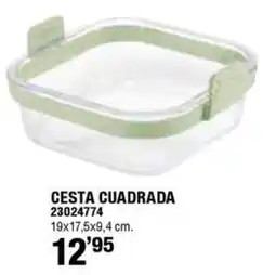Optimus cesta cuadrada oferta