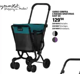 Optimus Easy Go carro compra 4 ruedas giratorias oferta