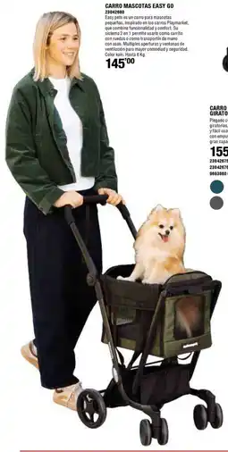 Optimus Easy Go Carro mascotas oferta