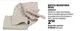 Optimus Bayeta microfibra beige oferta