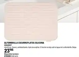 Optimus Alfombrilla escurreplatos silicona oferta