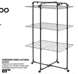 Optimus Tendedero torre 3 alturas oferta
