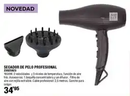 Optimus Secador de pelo profesional oferta