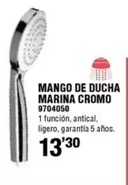 Optimus Marina cromo mango de ducha oferta