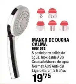 Optimus Calma mango de ducha oferta